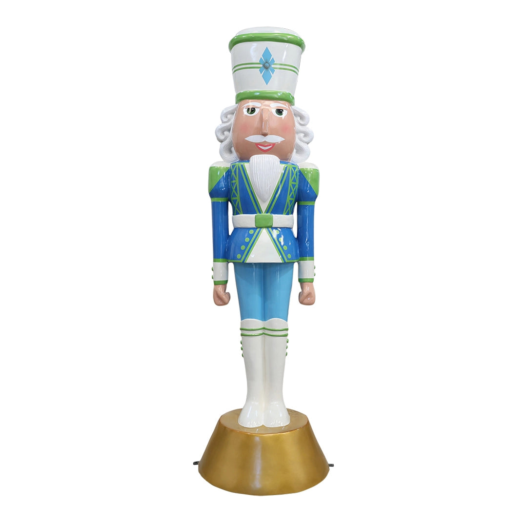 American Christmas Nutcracker Display - 9ft (Assorted Colors)
