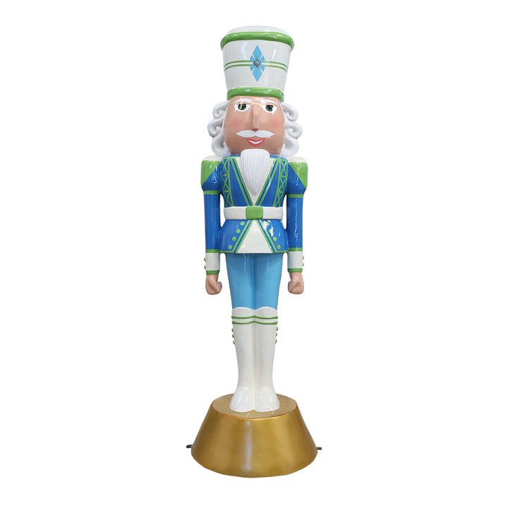 American Christmas Nutcracker Display - 9ft (Assorted Colors)