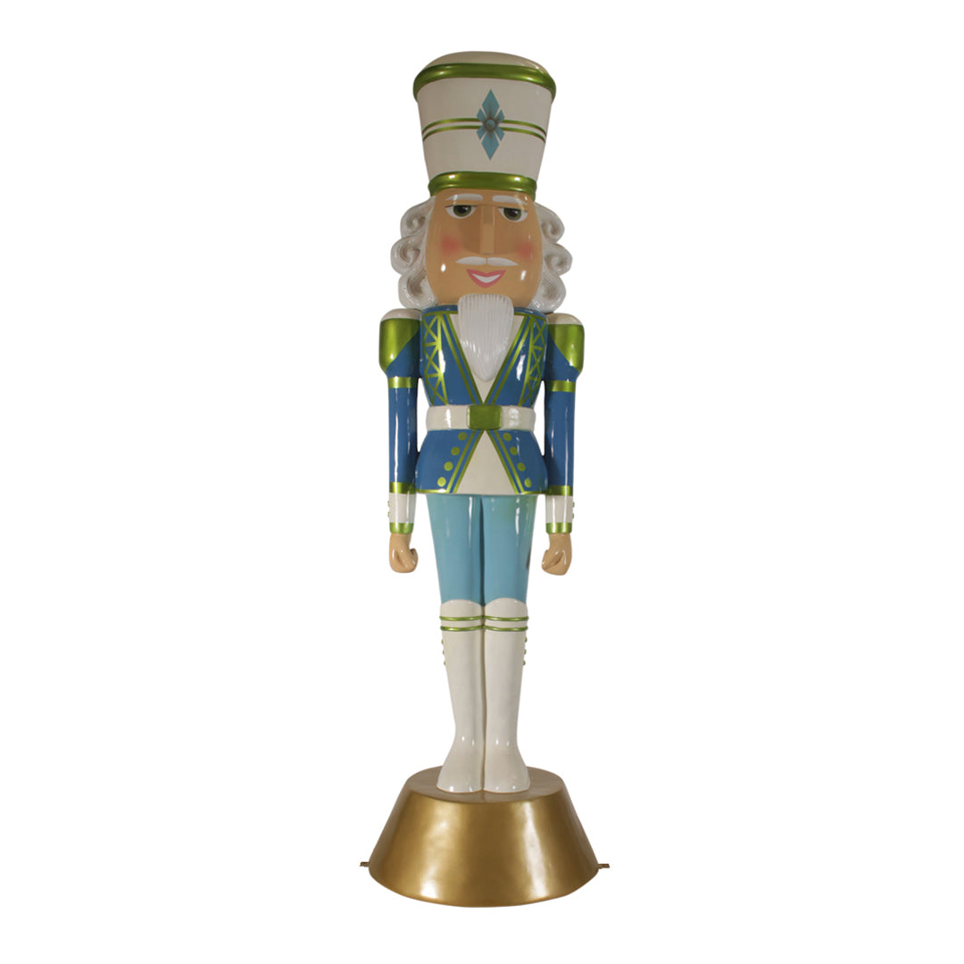 American Christmas Nutcracker Display - 9ft (Assorted Colors)