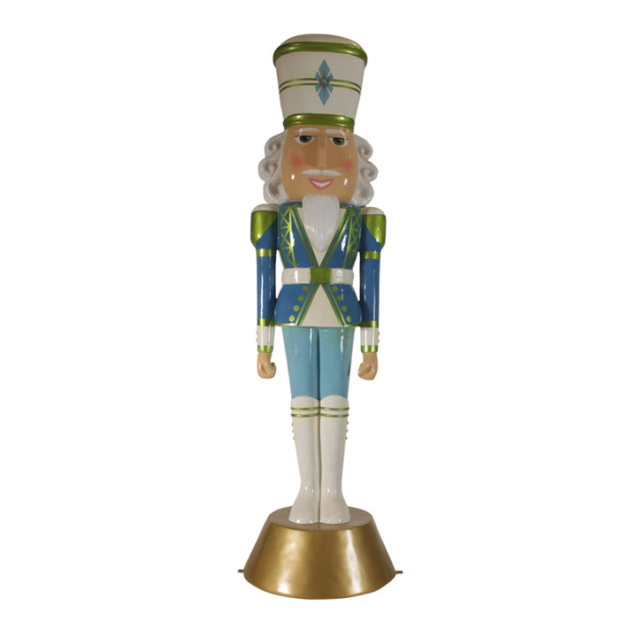 American Christmas Nutcracker Display - 9ft (Assorted Colors)