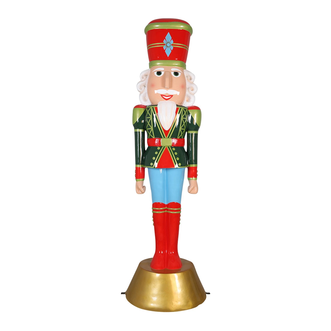 American Christmas Nutcracker Display - 9ft (Assorted Colors)