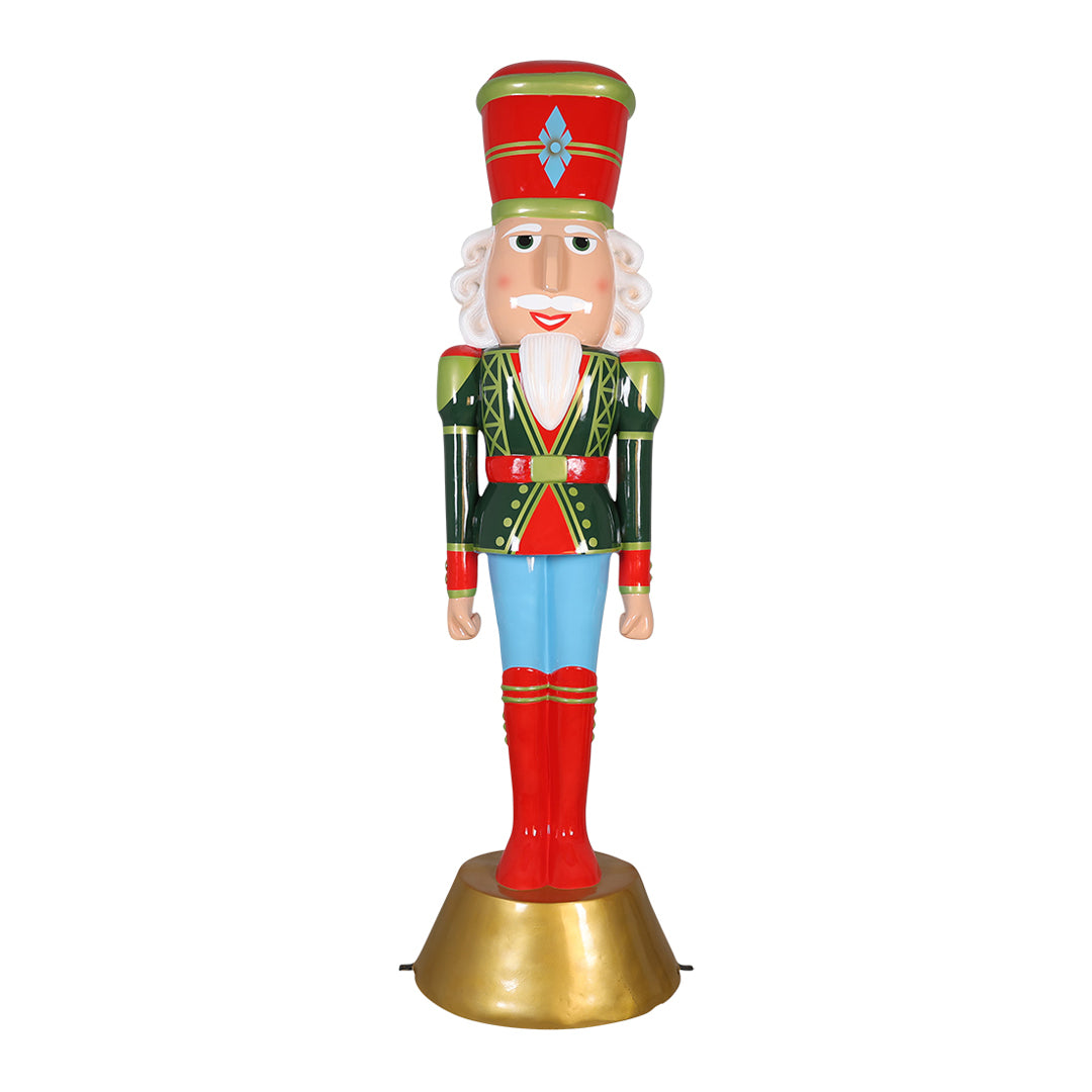 American Christmas Nutcracker Display - 9ft (Assorted Colors)