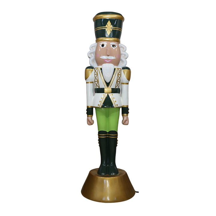 American Christmas Nutcracker Display - 9ft (Assorted Colors)