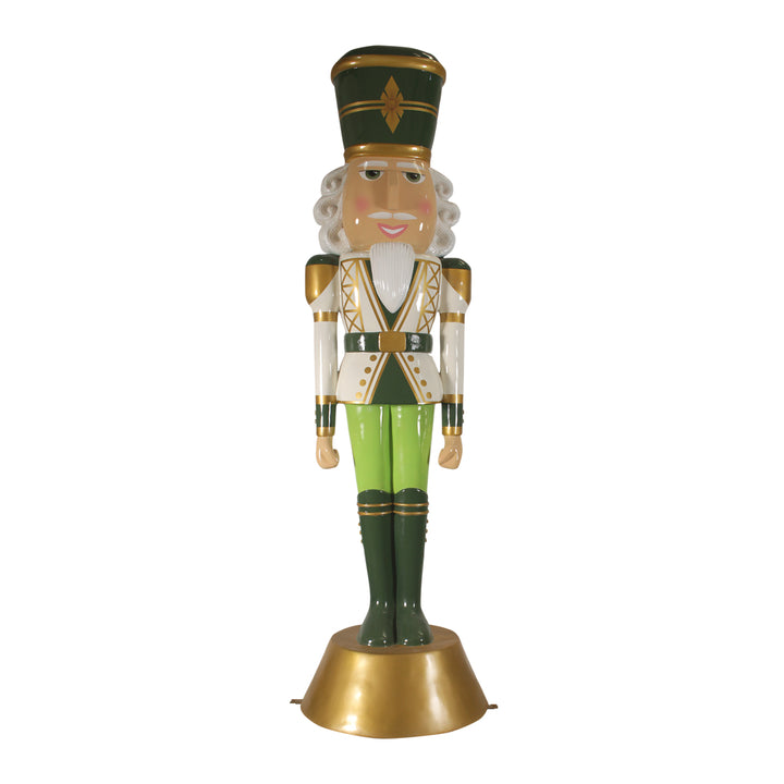 American Christmas Nutcracker Display - 9ft (Assorted Colors)