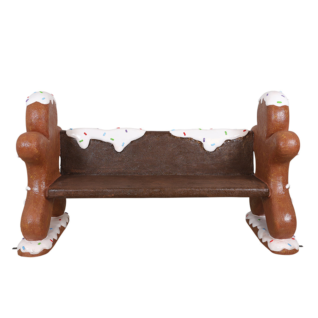 Bench with 2 Gingerbreads