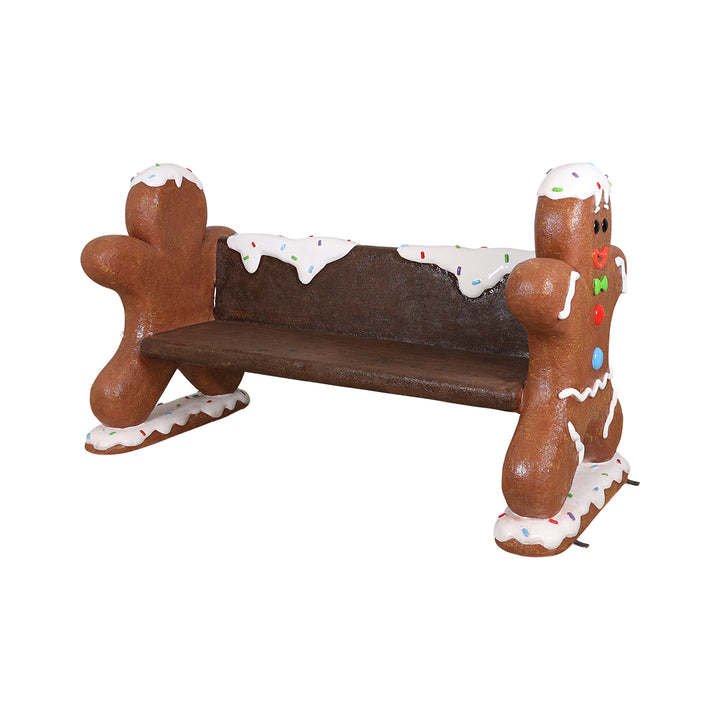 Bench with 2 Gingerbreads