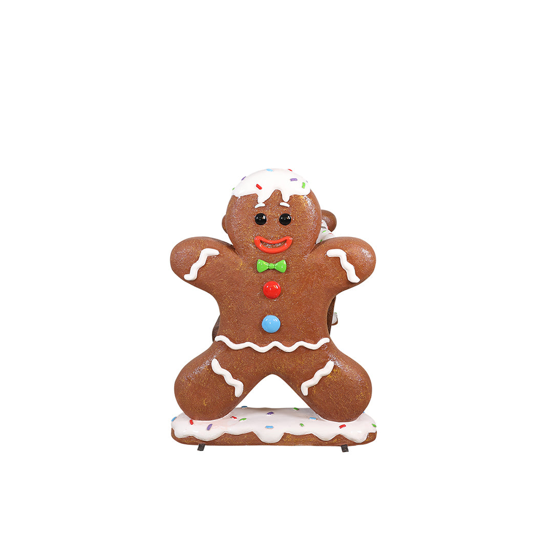 Bench with 2 Gingerbreads