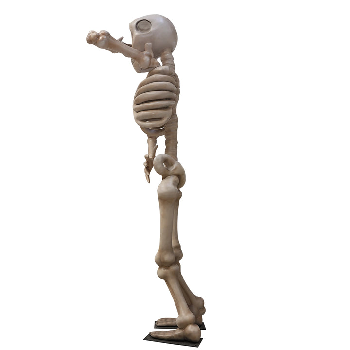 Shy Skeleton