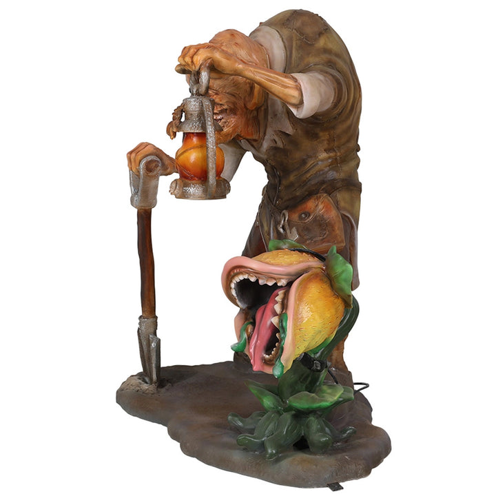 Igor with Carnivorous Plant