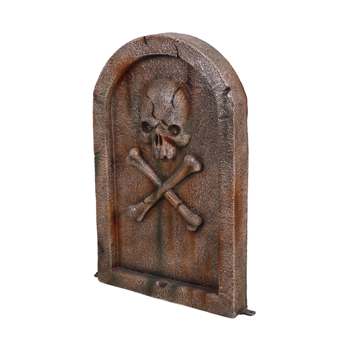 Graveyard With Skull