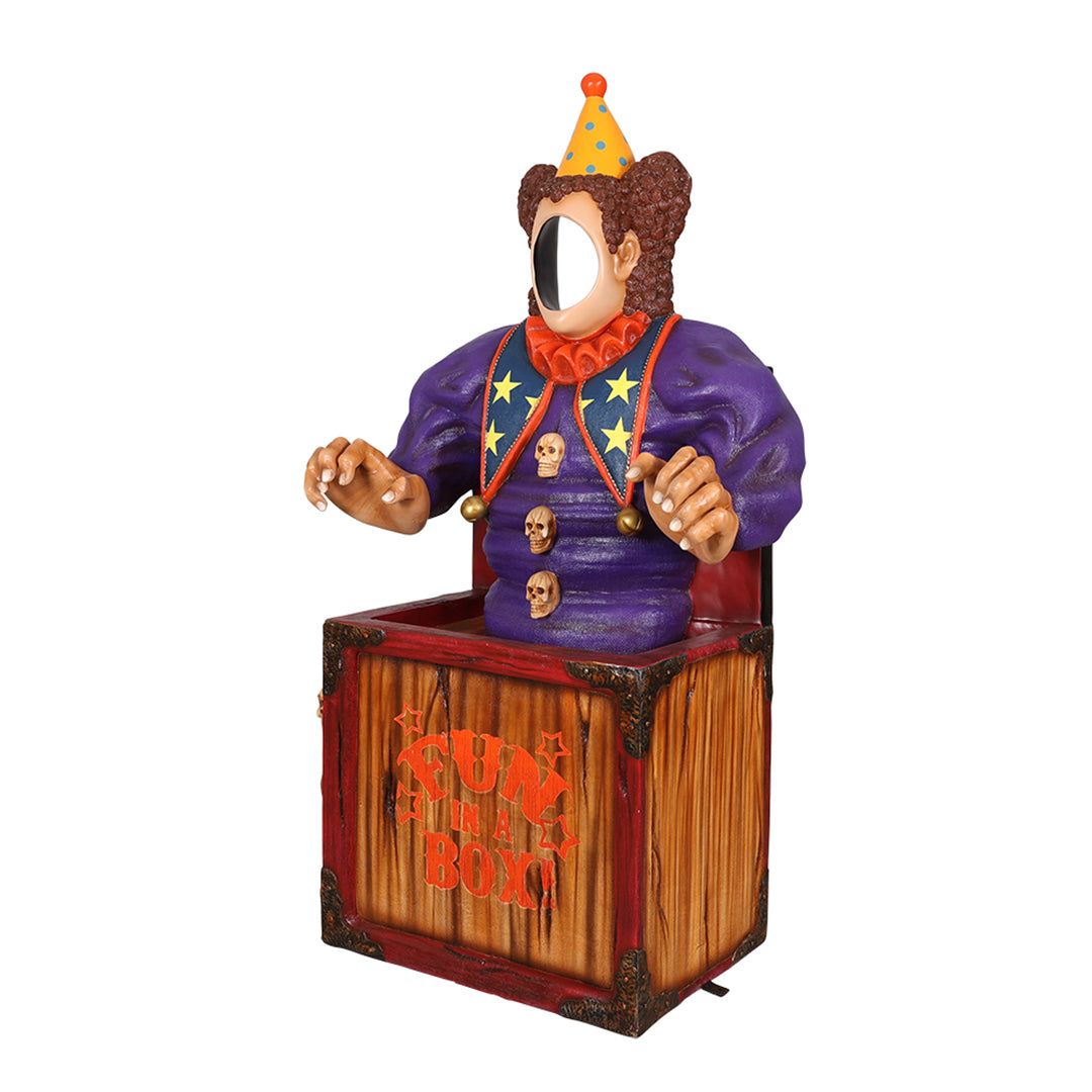 Killer Clown In A Box Photo Op