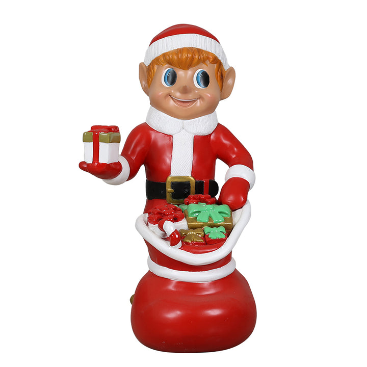 Elf Boy with Giftsack
