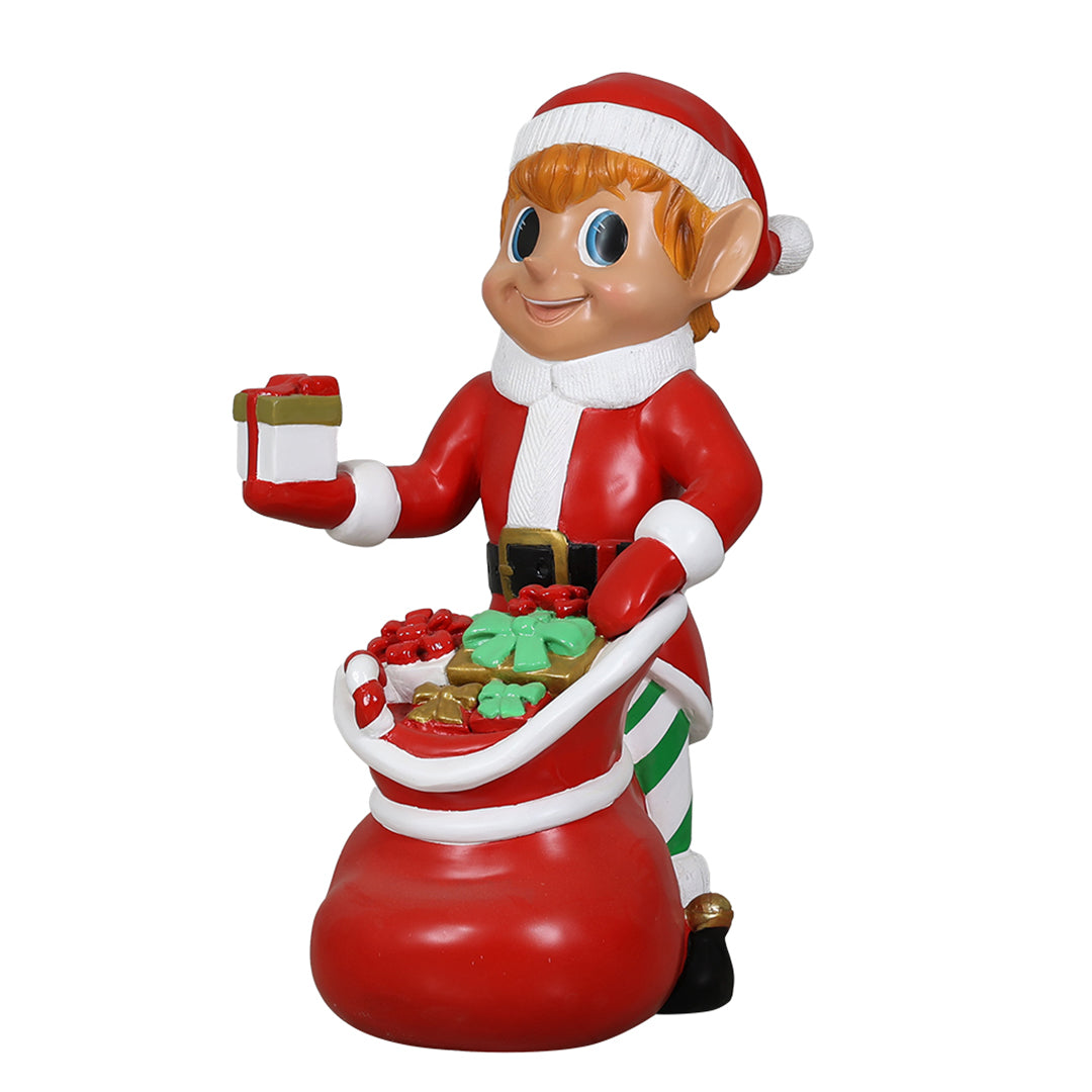 Elf Boy with Giftsack