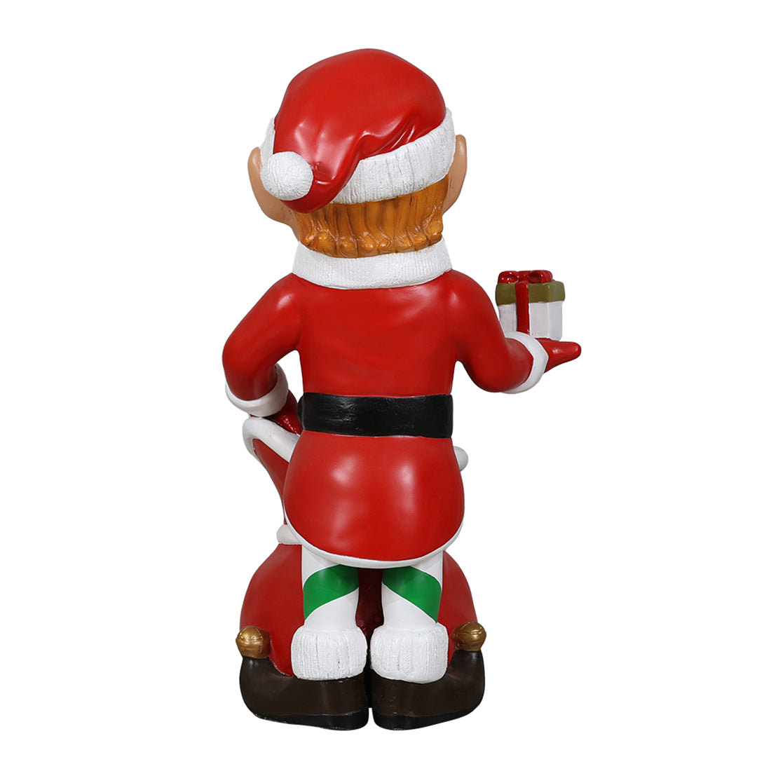 Elf Boy with Giftsack