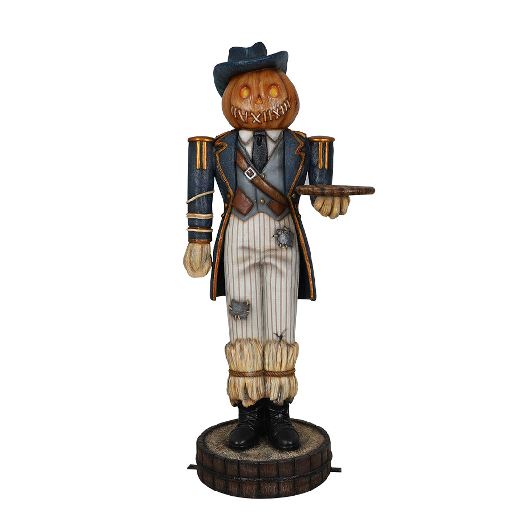 Pumpkin Scarecrow Butler