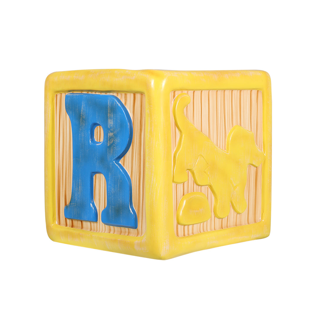 Letter Block - Yellow