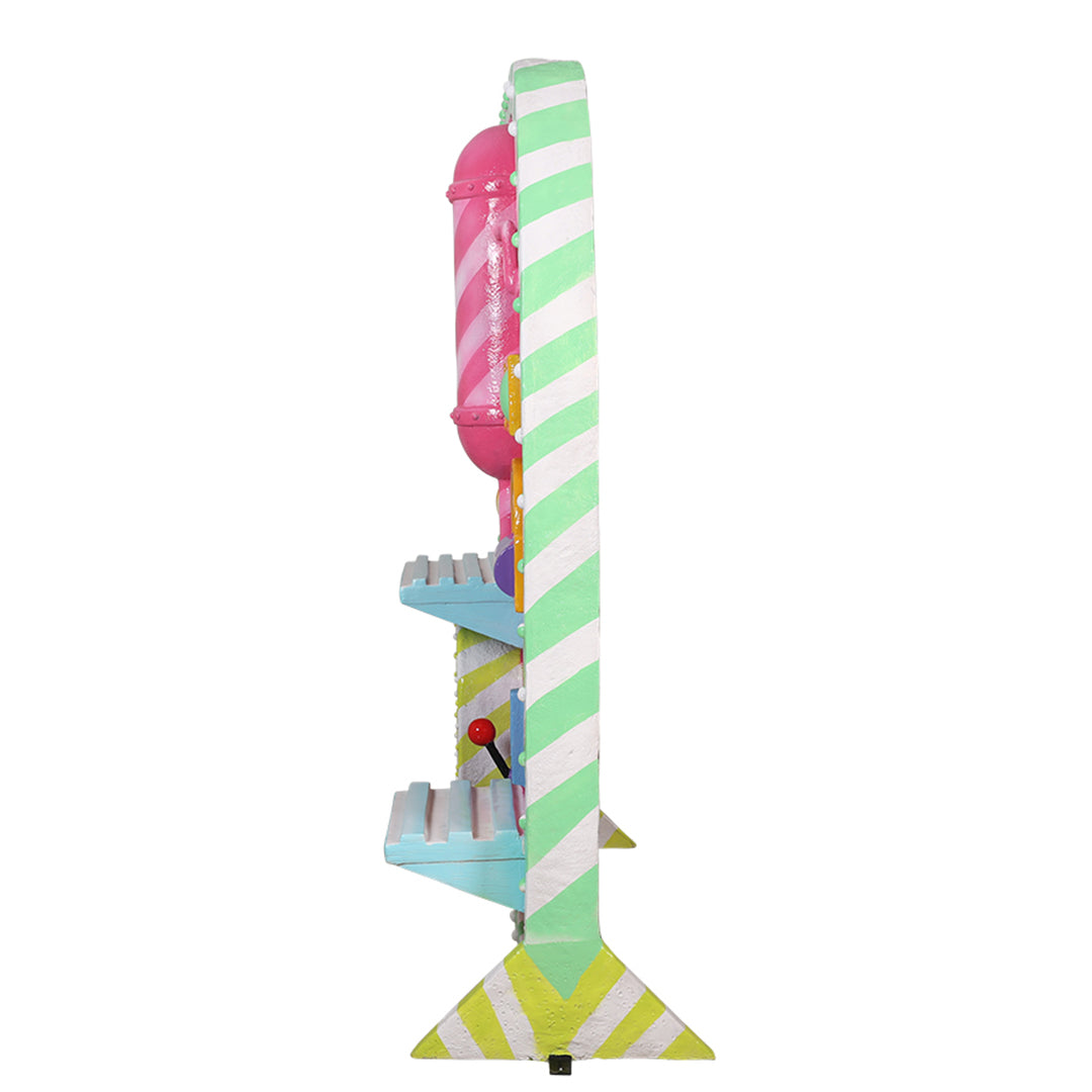 Santa's Candy Toy Machine (Backdrop)
