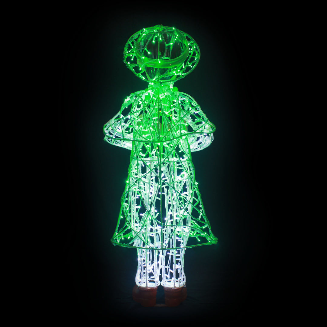 Christmas Carol "John" - Multi - Floor standing