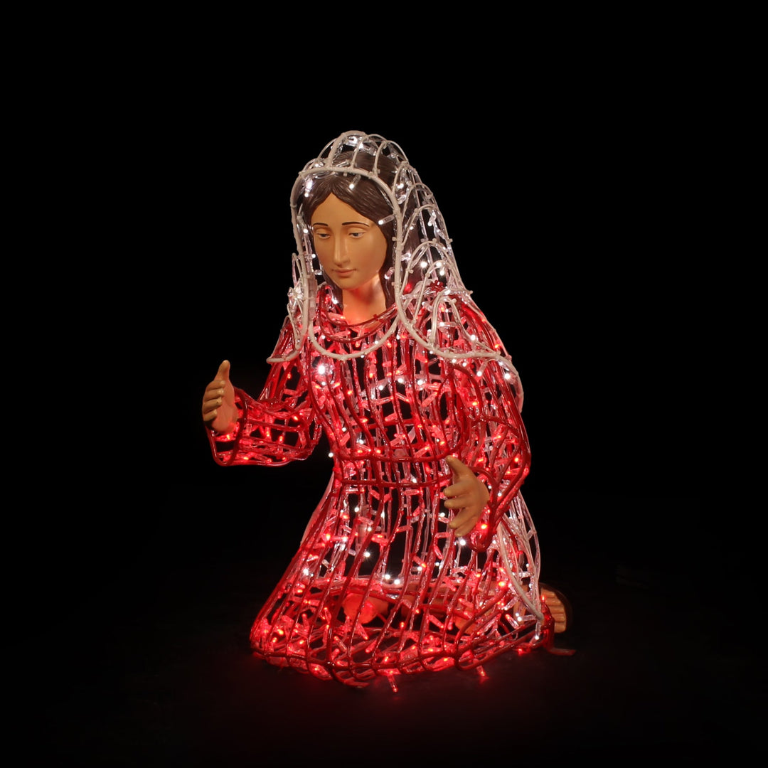 Mary - Red/Cold White - Floor standing