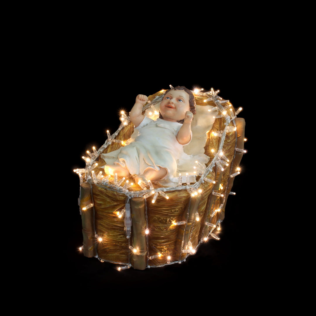 Baby Jesus - Warm White - Floor standing