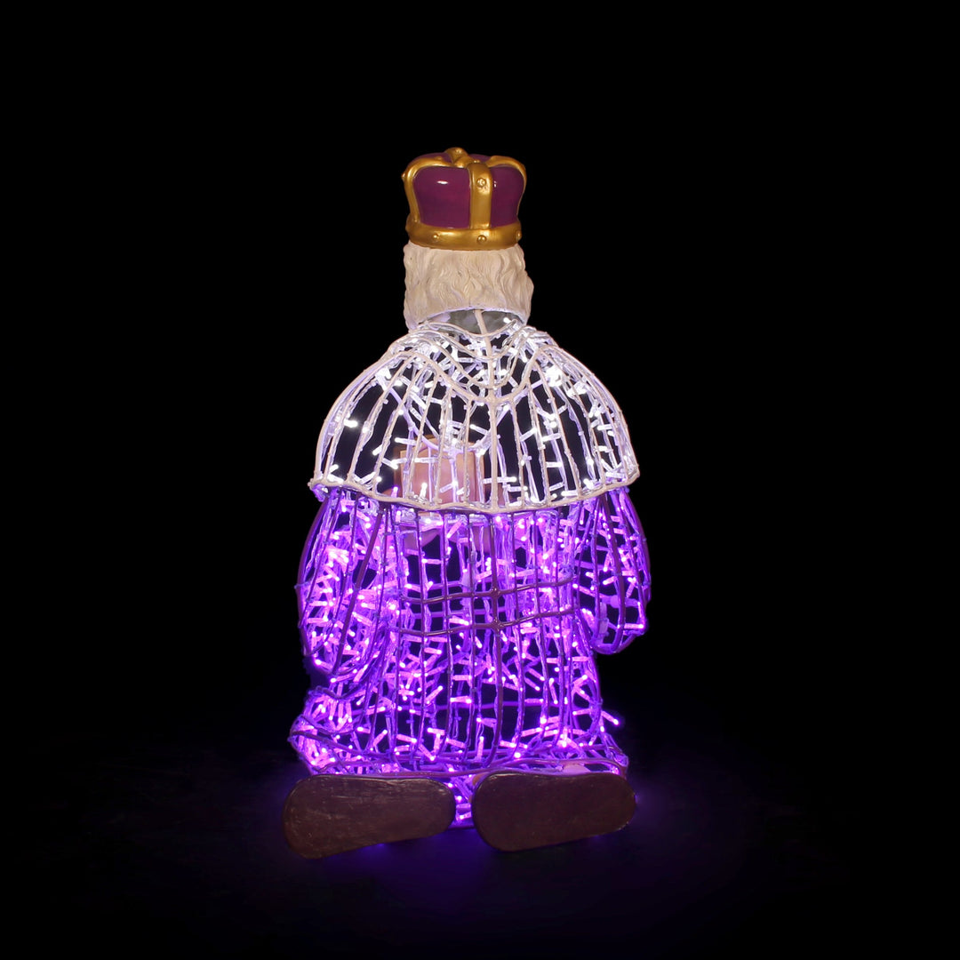 King 2 - Violet/Cold White - Floor standing