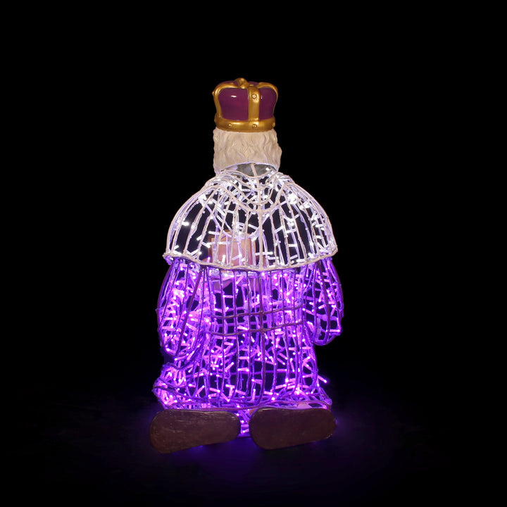 King 2 - Violet/Cold White - Floor standing