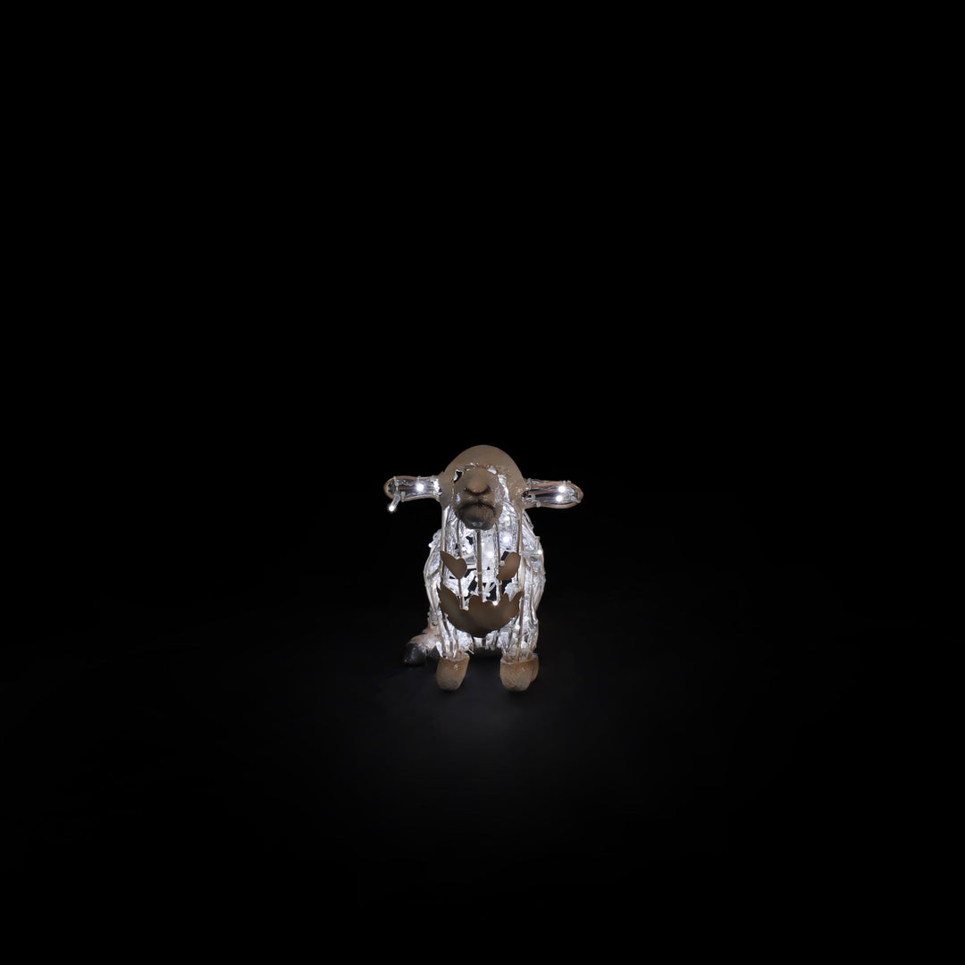 Sheep baby - Cold White - Floor standing