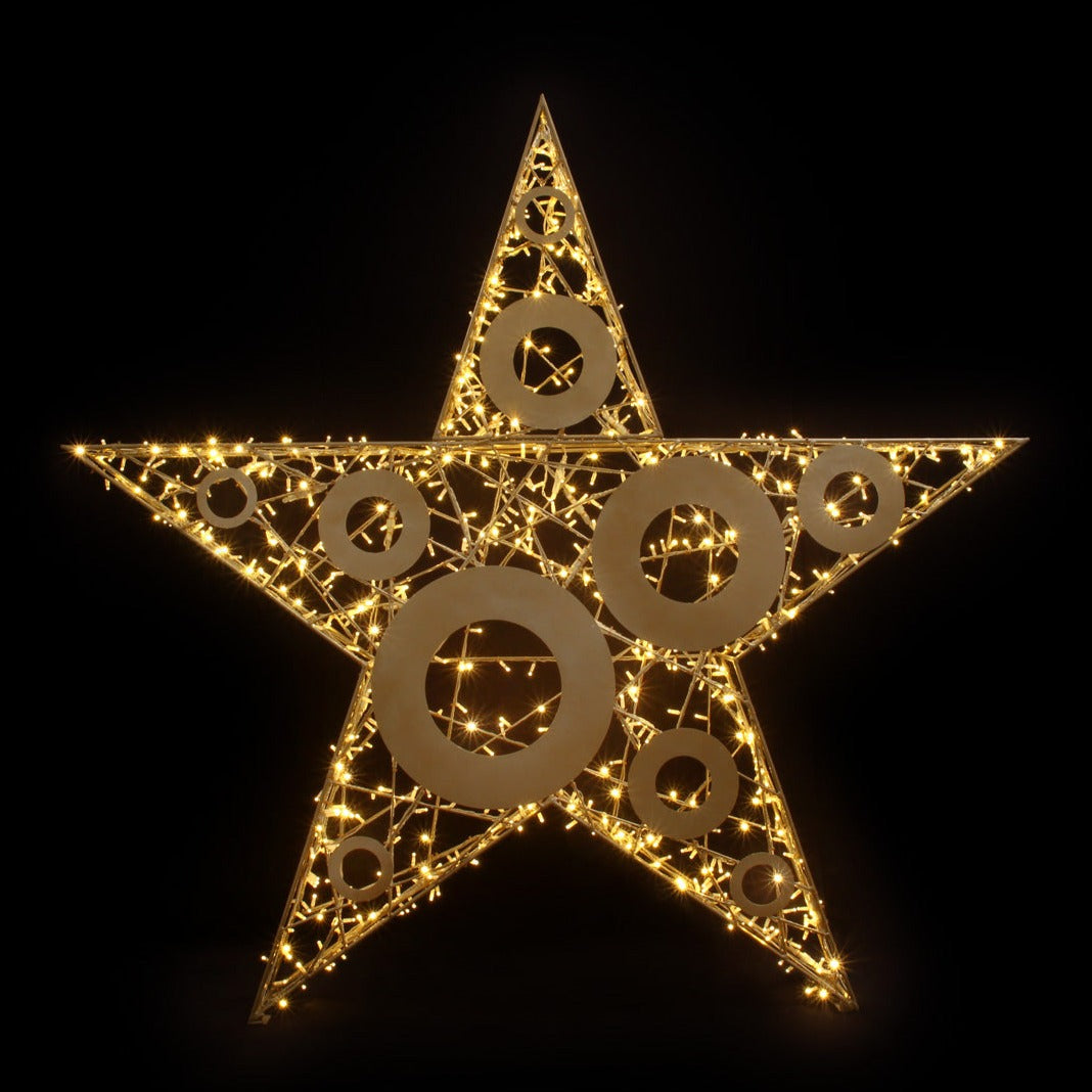 Giant Illuminated Star Display - 4ft, 8ft, 12ft