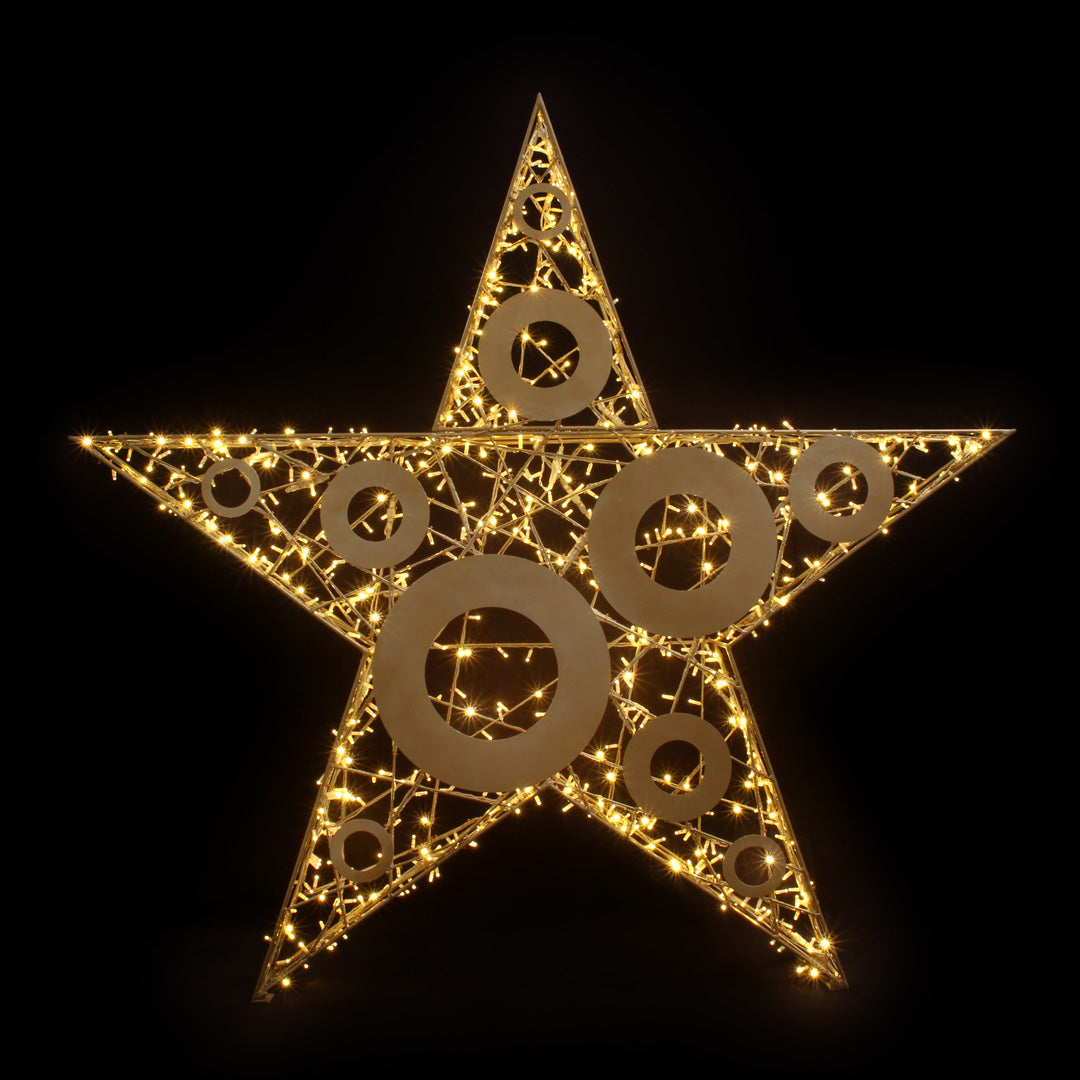 Giant Illuminated Star Display - 4ft, 8ft, 12ft