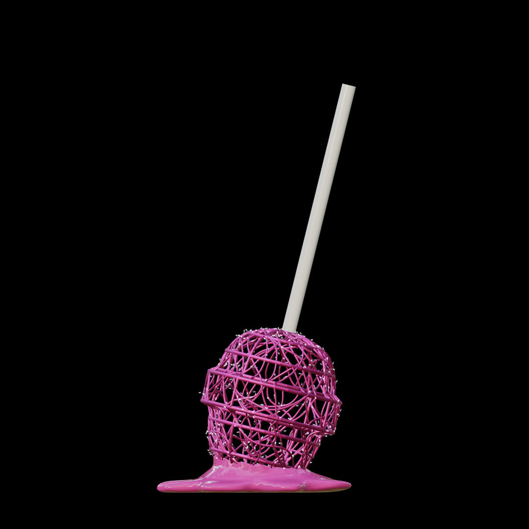 Illuminated Melted Lollipop