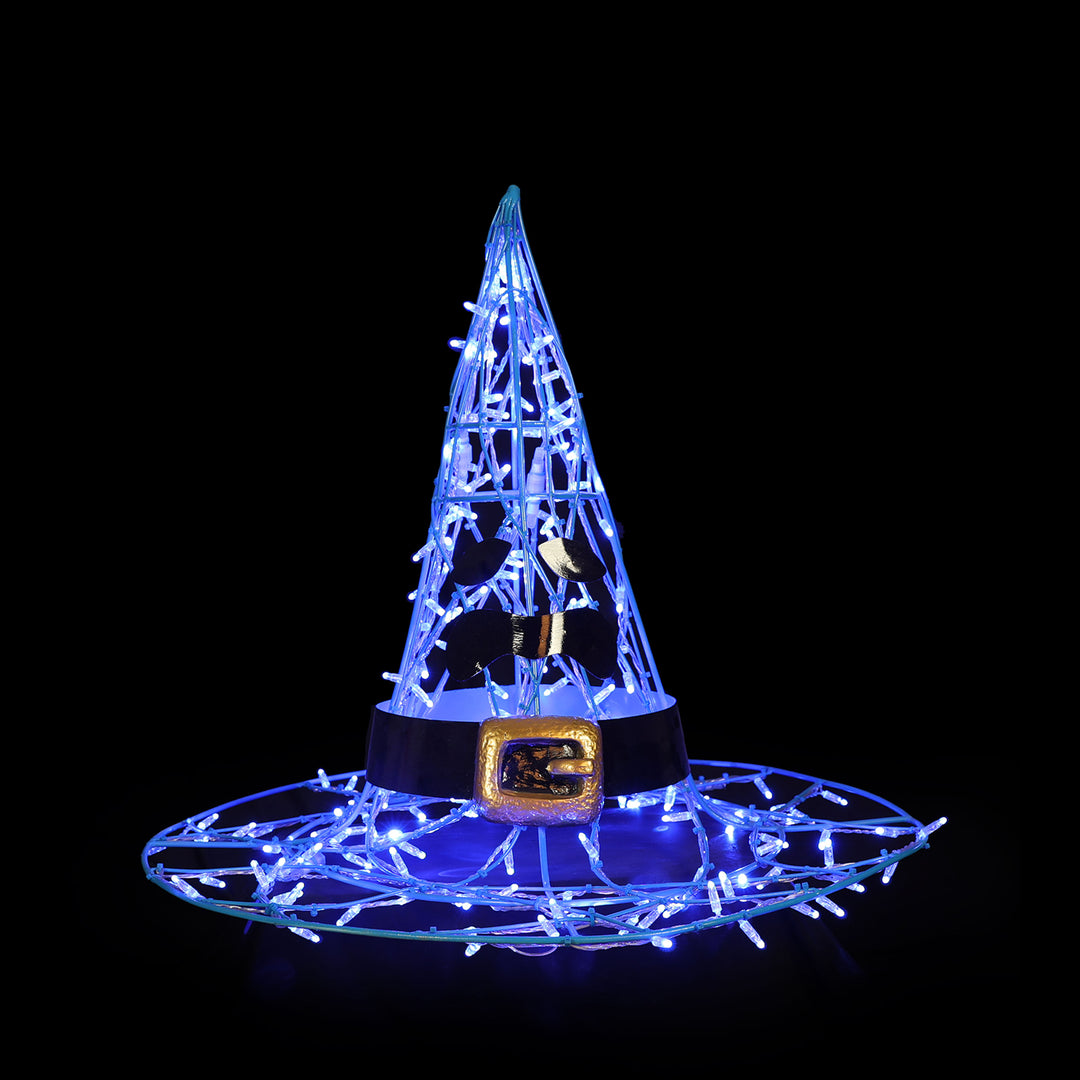 Illuminated Witch Hat "FEAR"