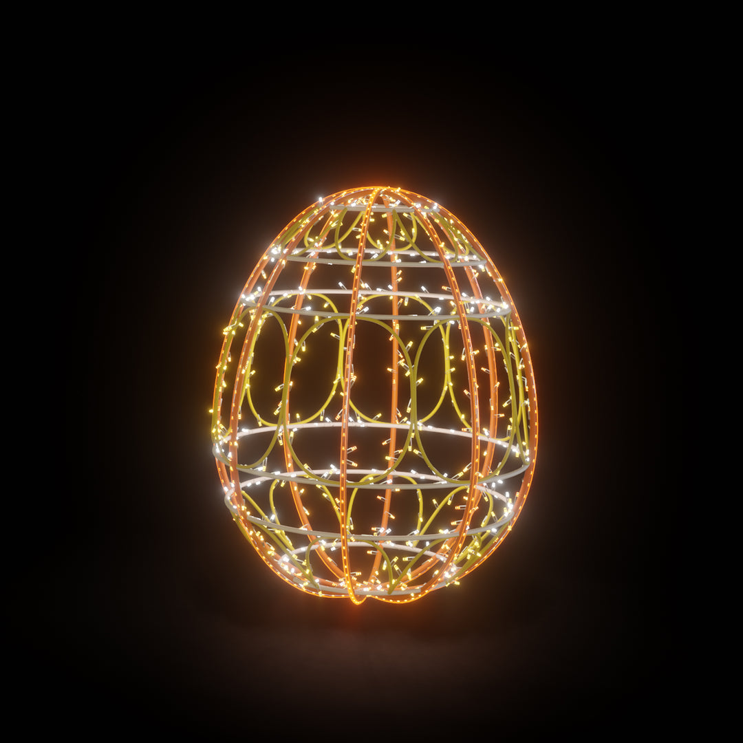 Easter Light Egg 2 - BTW - Multi - Floor standing