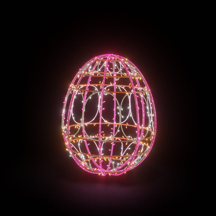 Easter Light Egg 2 - BTW - Multi - Floor standing