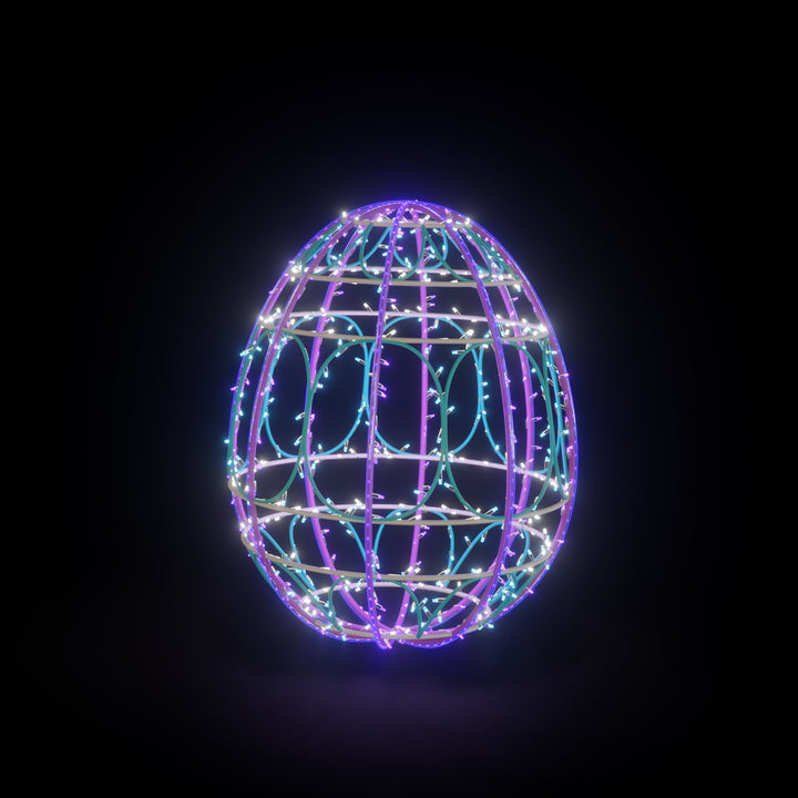 Easter Light Egg 2 - BTW - Multi - Floor standing