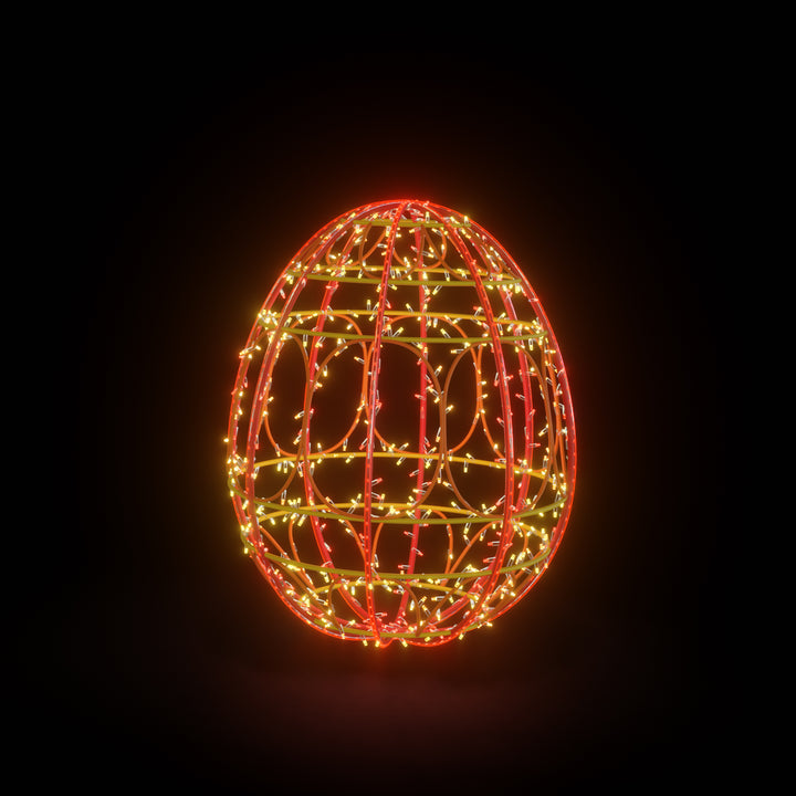 Easter Light Egg 2 - BTW - Multi - Floor standing