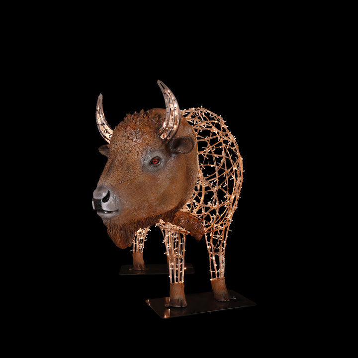 Buffalo (Warm White) - Warm White - Floor standing