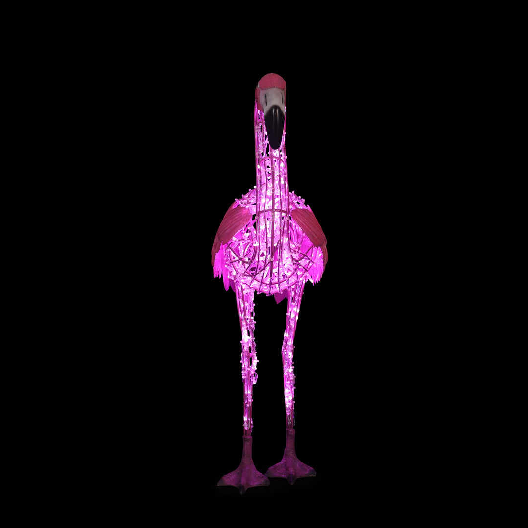 Flamingo Standing - Pink - Floor standing