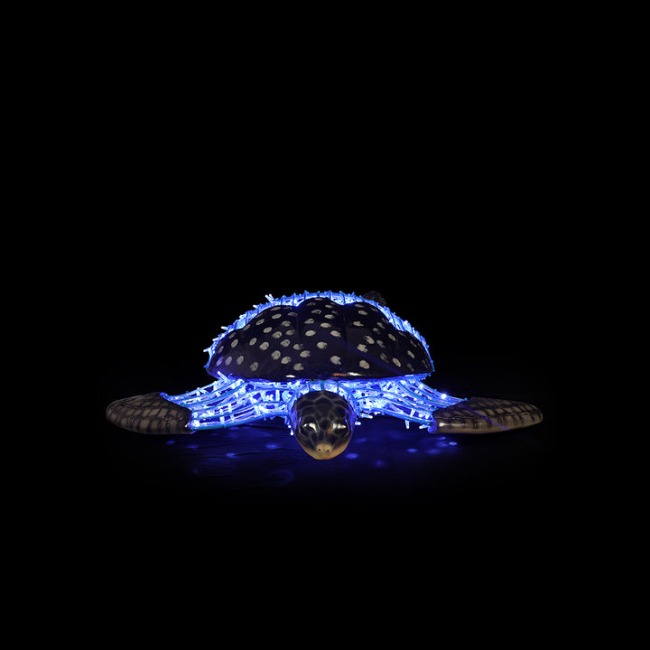 Illuminated Turtle (Swimming) Statue
