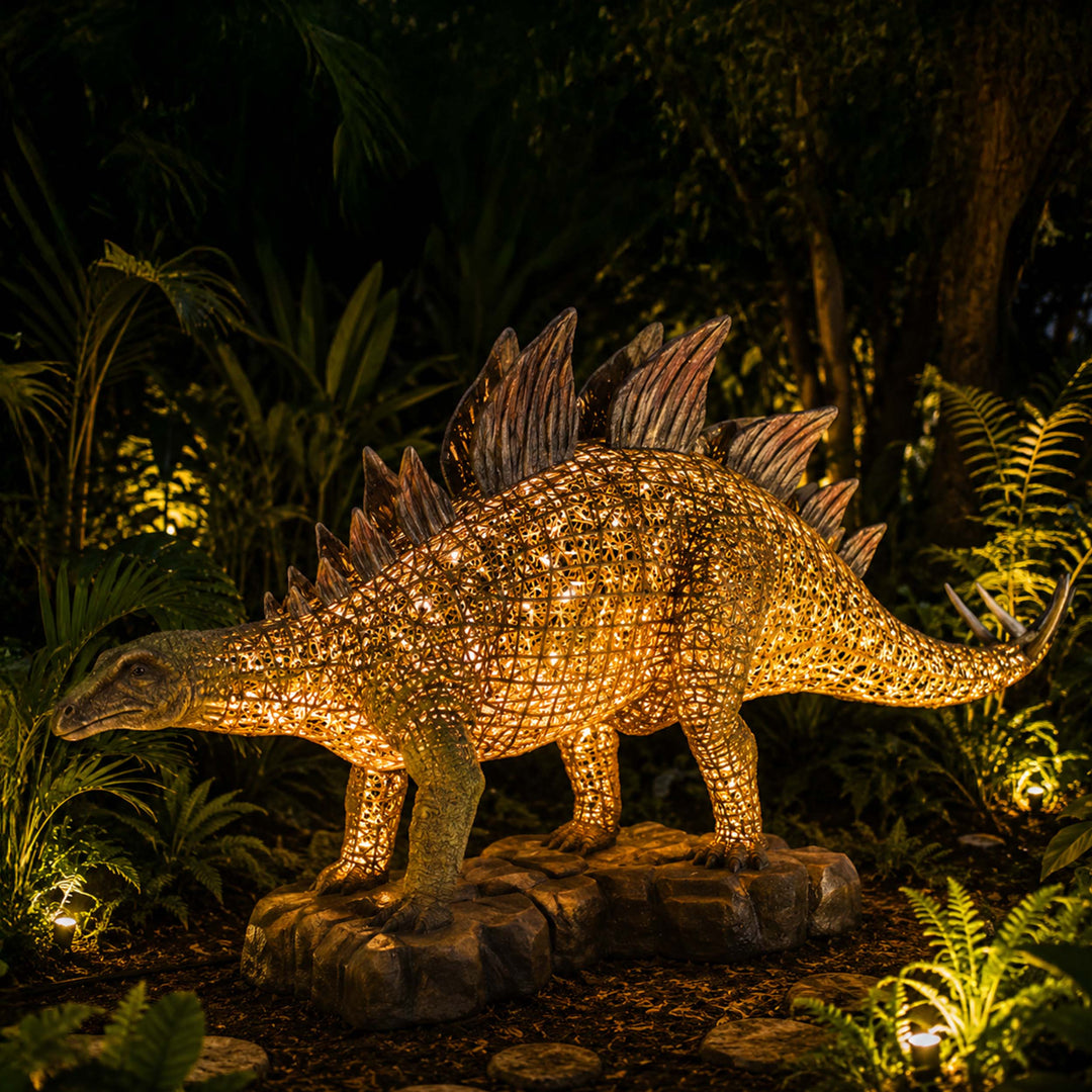Stegosaurus Light Sculpture