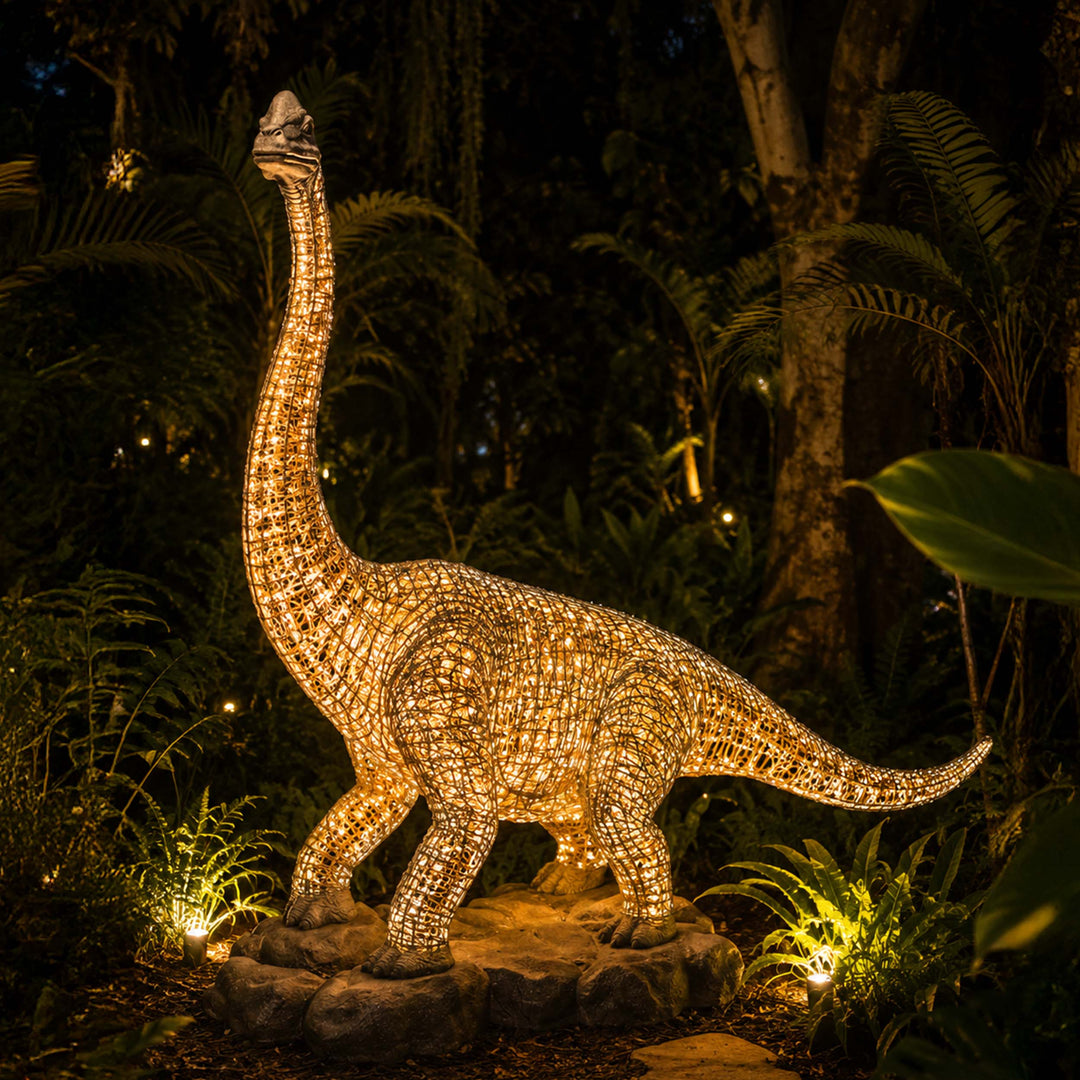 Brachiosaurus Light Sculpture
