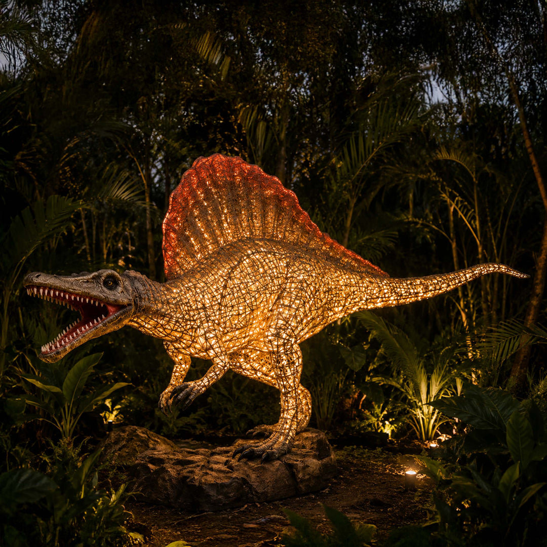 Spinosaurus Light Sculpture