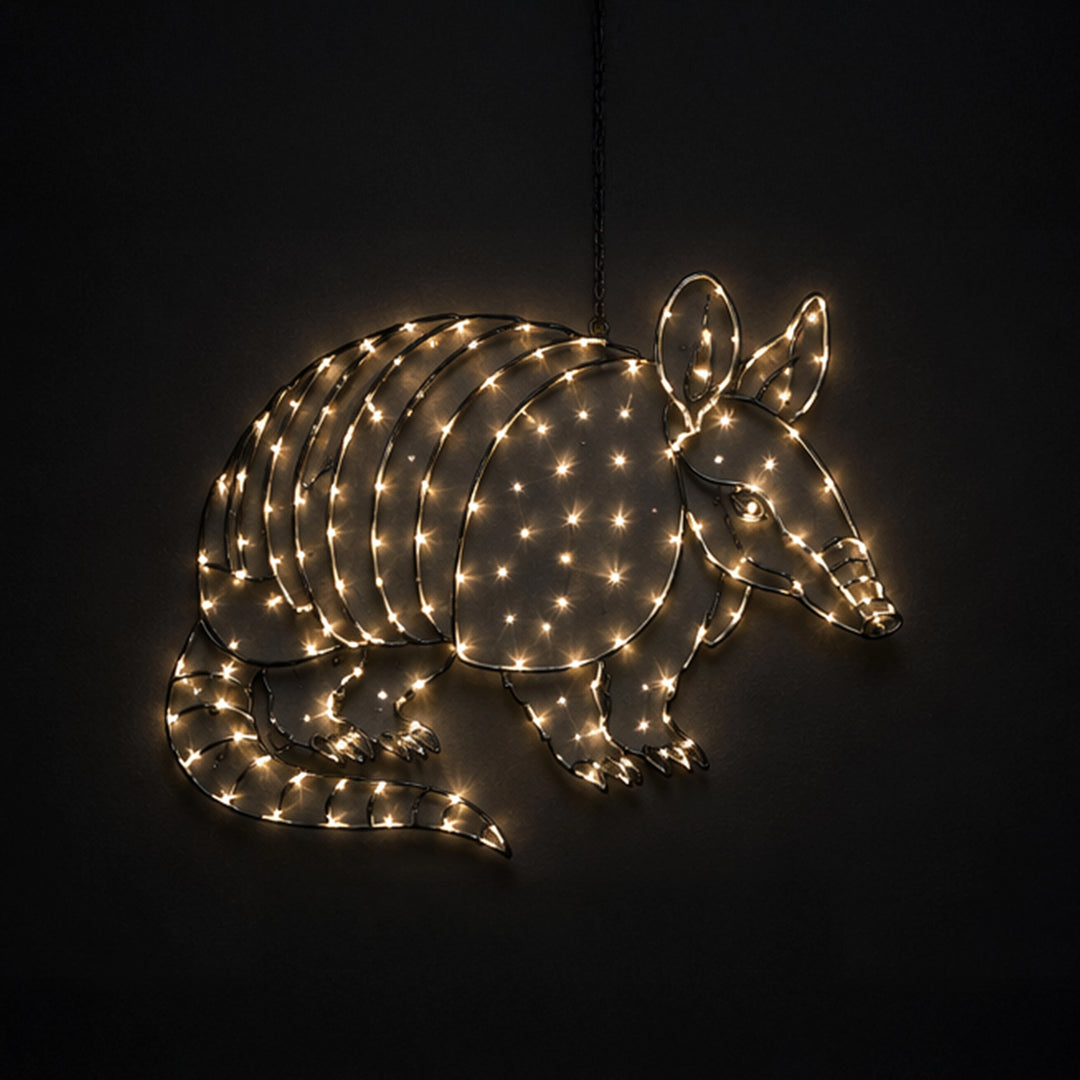 2D Hanging Armadillo