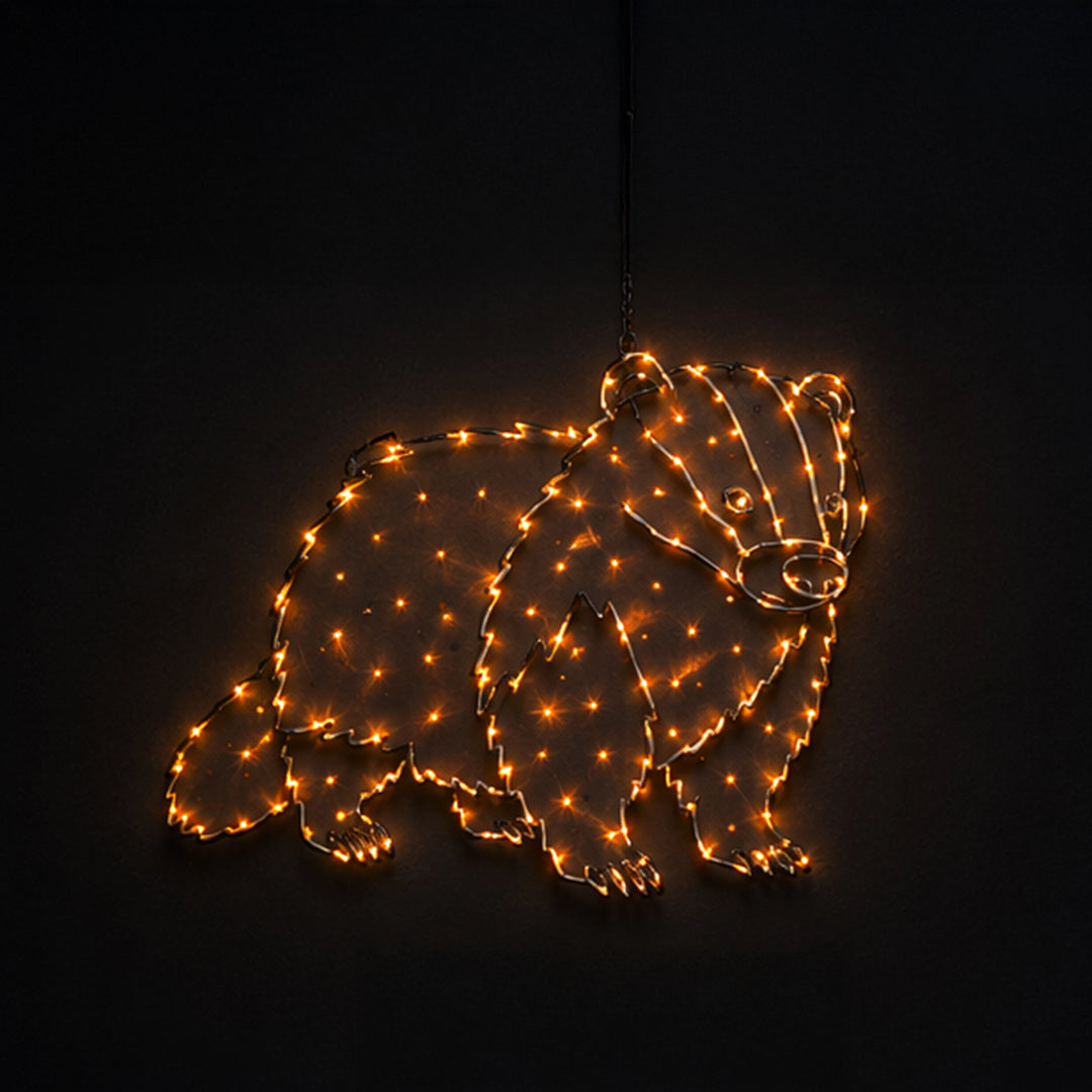 2D Hanging Badger
