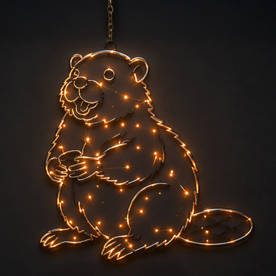 2D Hanging Beaver