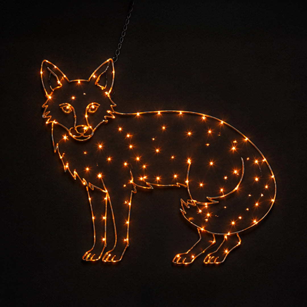 2D Hanging Fox