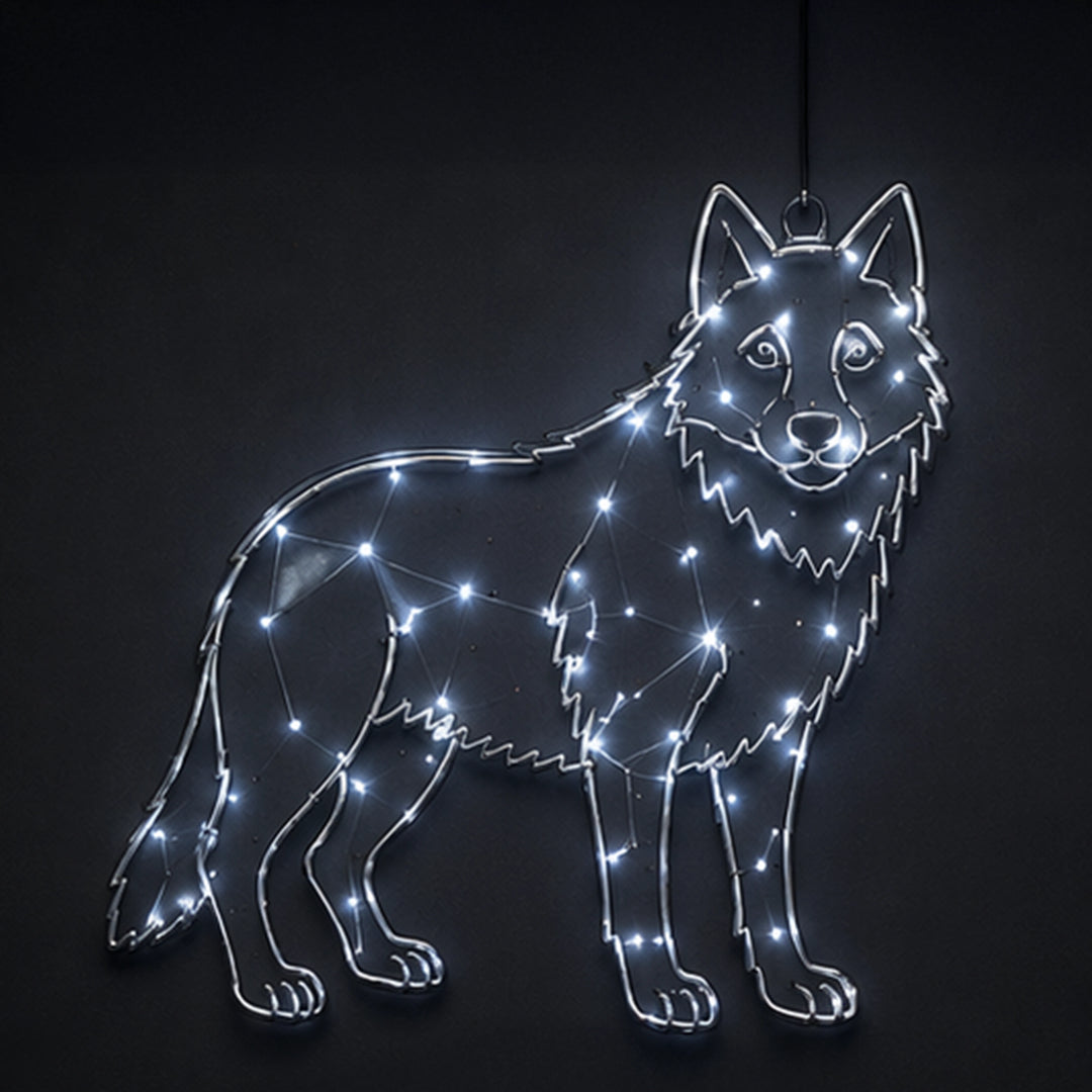 2D Hanging Wolf