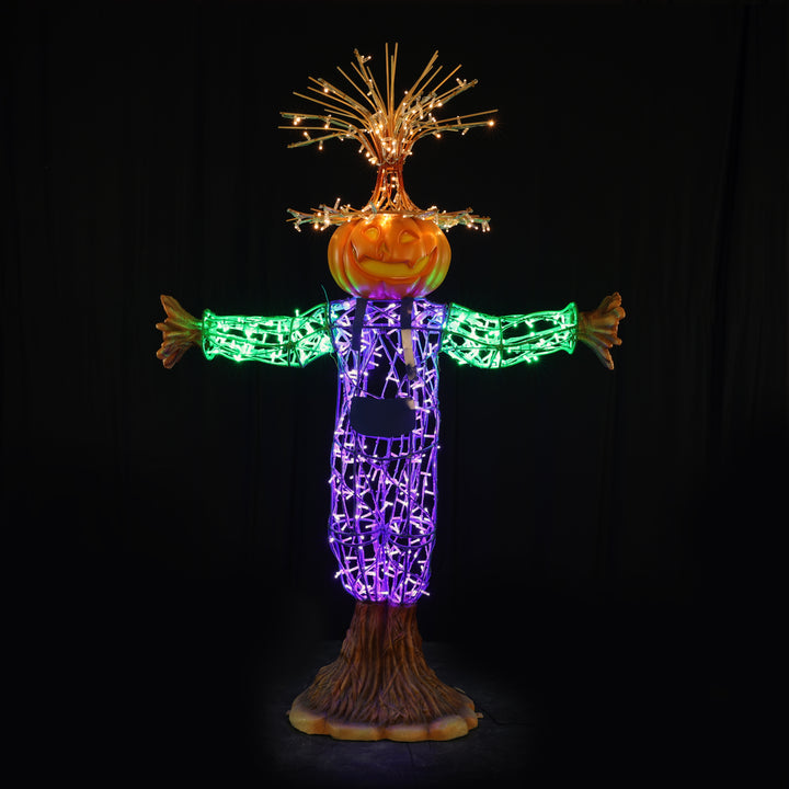 Scarecrow 1 - Red/Blue - Floor standing