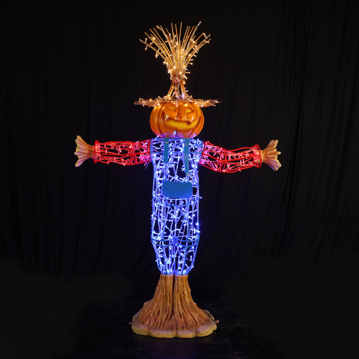 Scarecrow 1 - Red/Blue - Floor standing