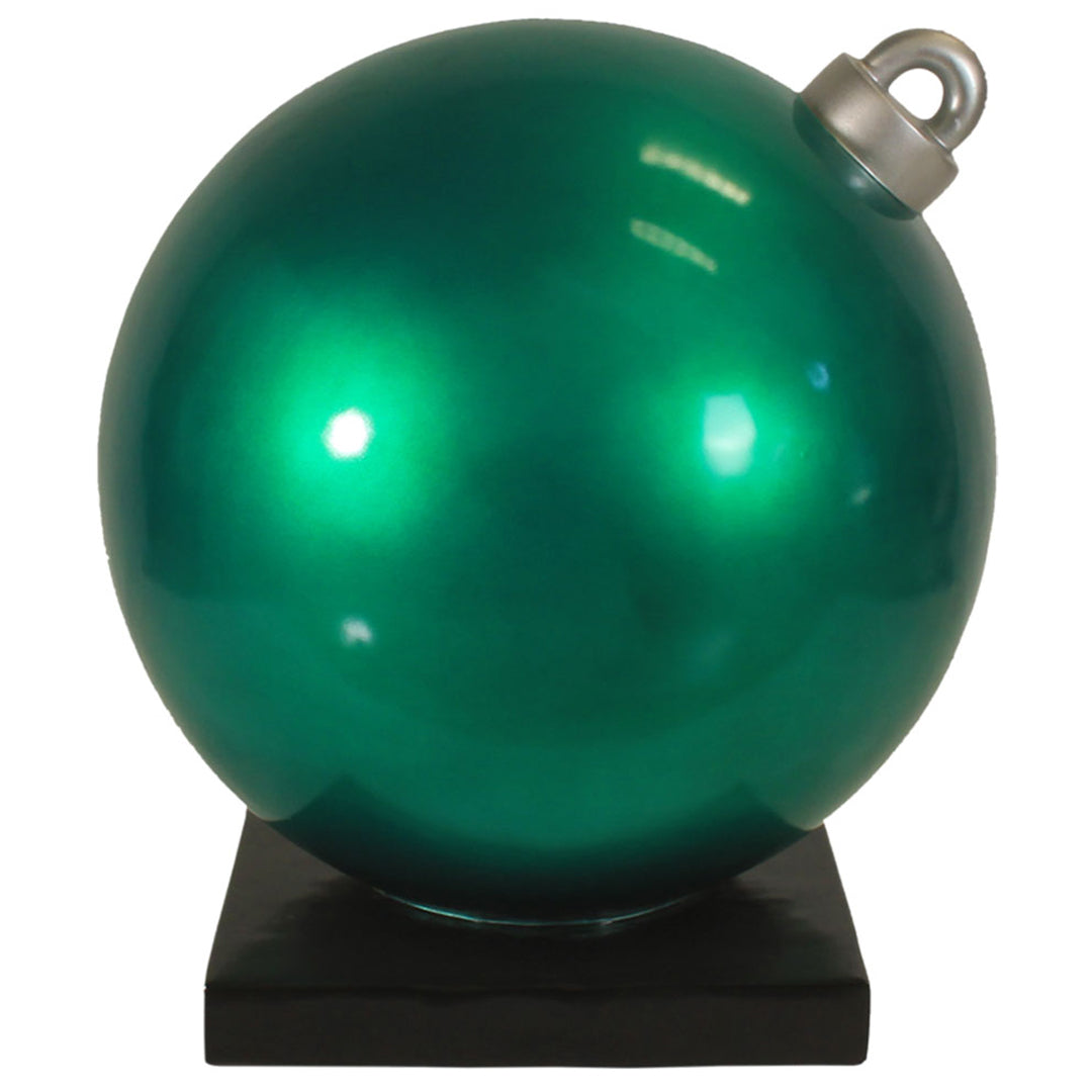 Christmas Ball with Base (Multi - Colored)