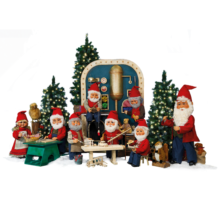 Santa's Helper With Hammer
